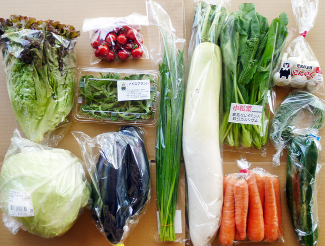 野菜セットの写真